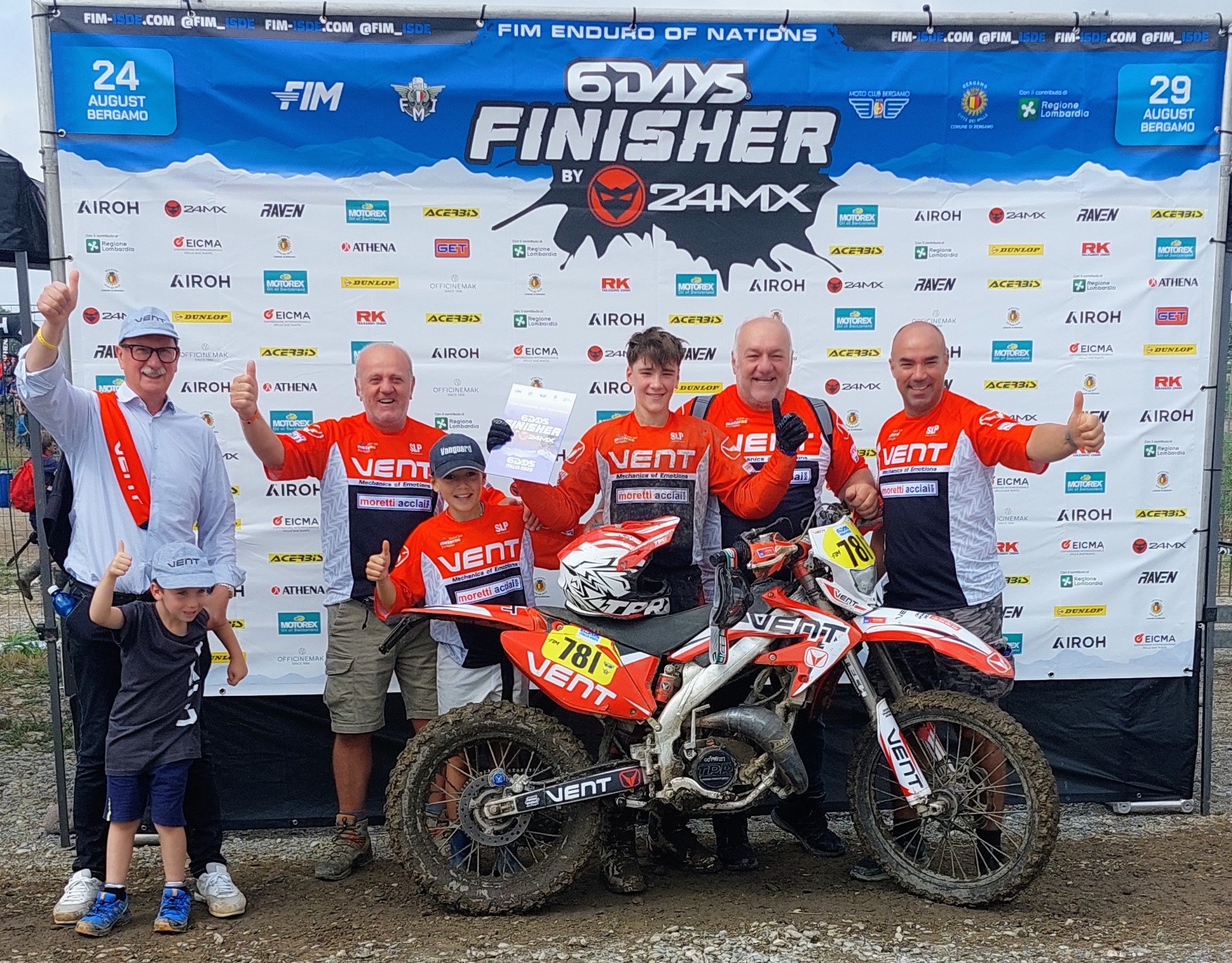 VENT 50 e Mattia Cagnoni: traguardo storico alla 6 Giorni di Enduro