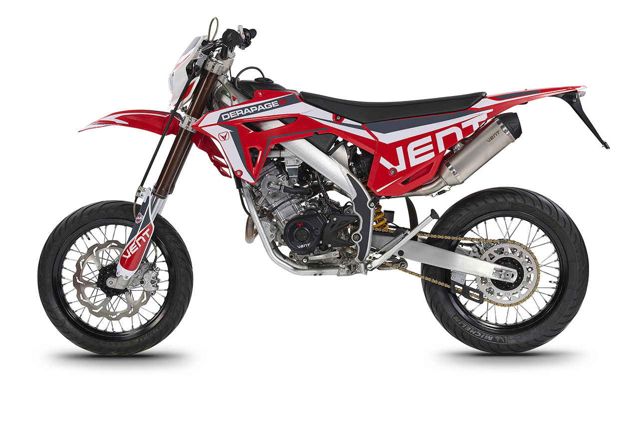 DERAPAGE RR 125 4T - White - Red