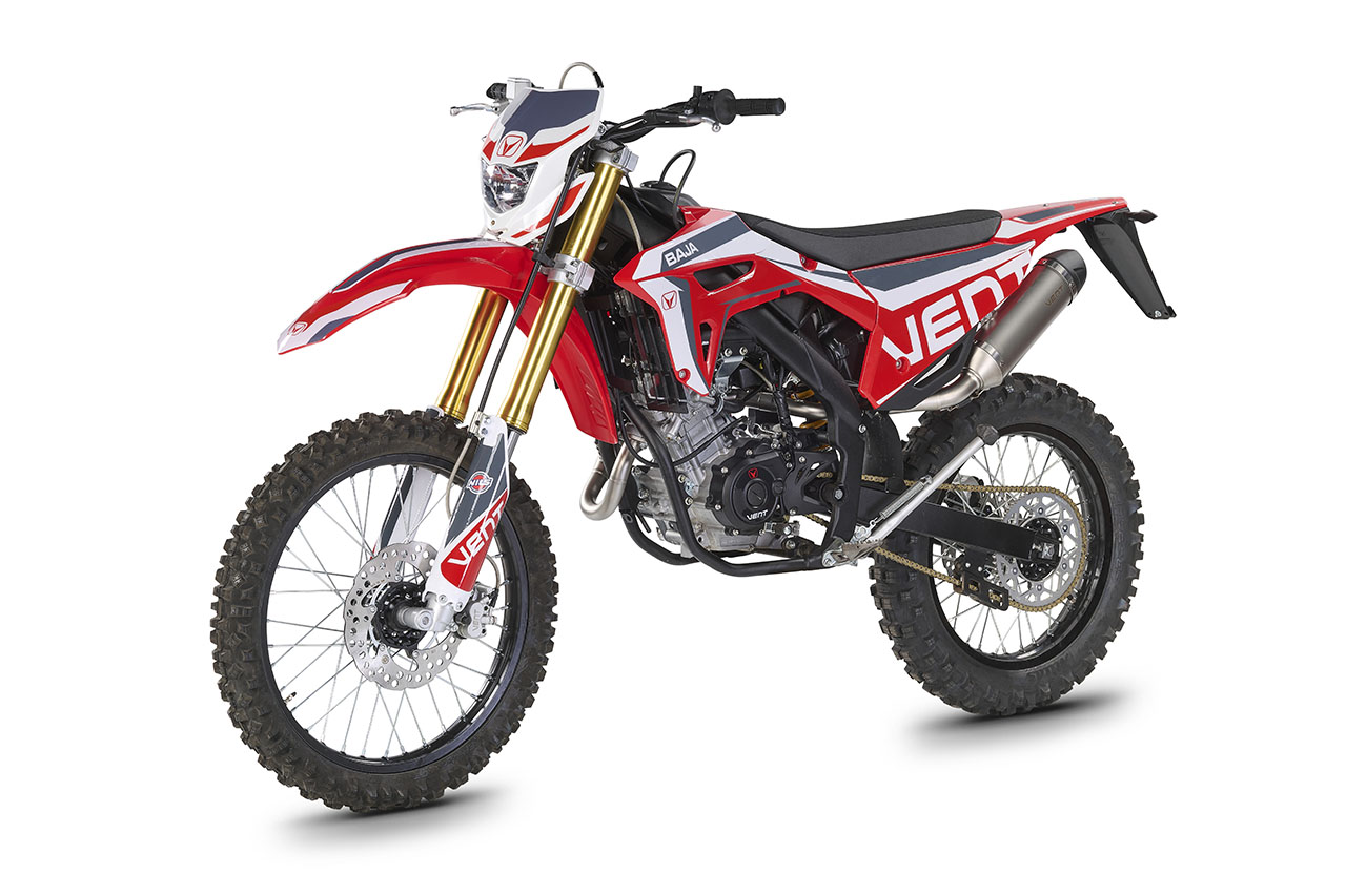 BAJA 125 4T - Red - White