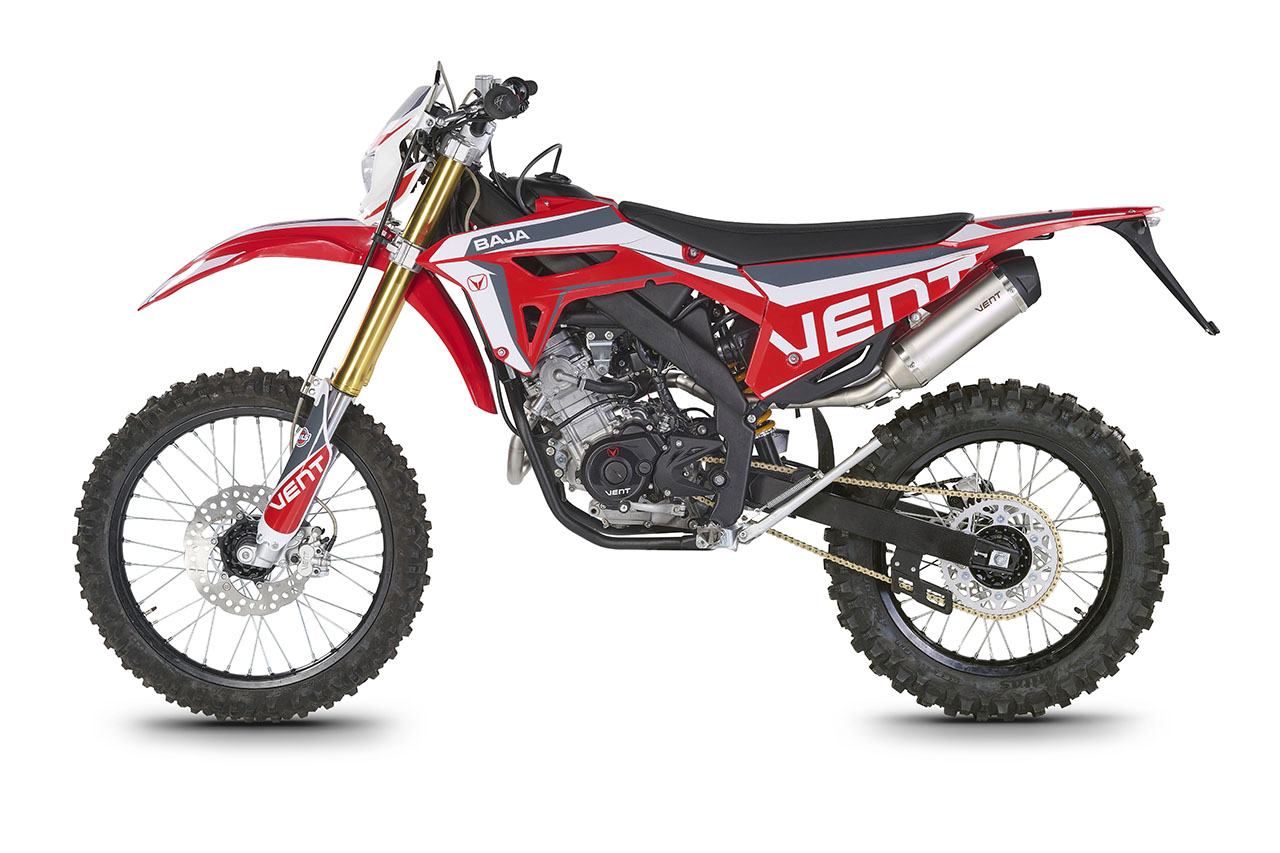 BAJA 125 4T - Red - White