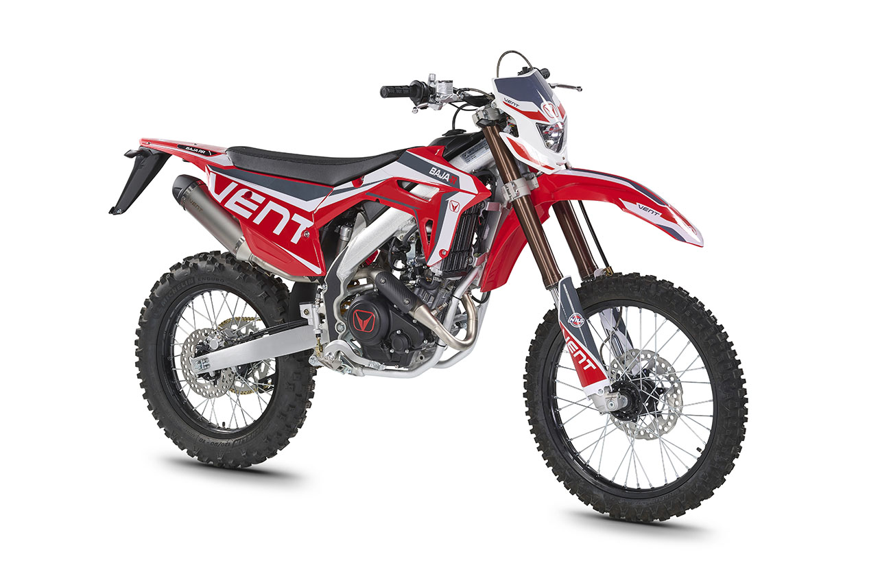 BAJA RR 125 4T - Red - White