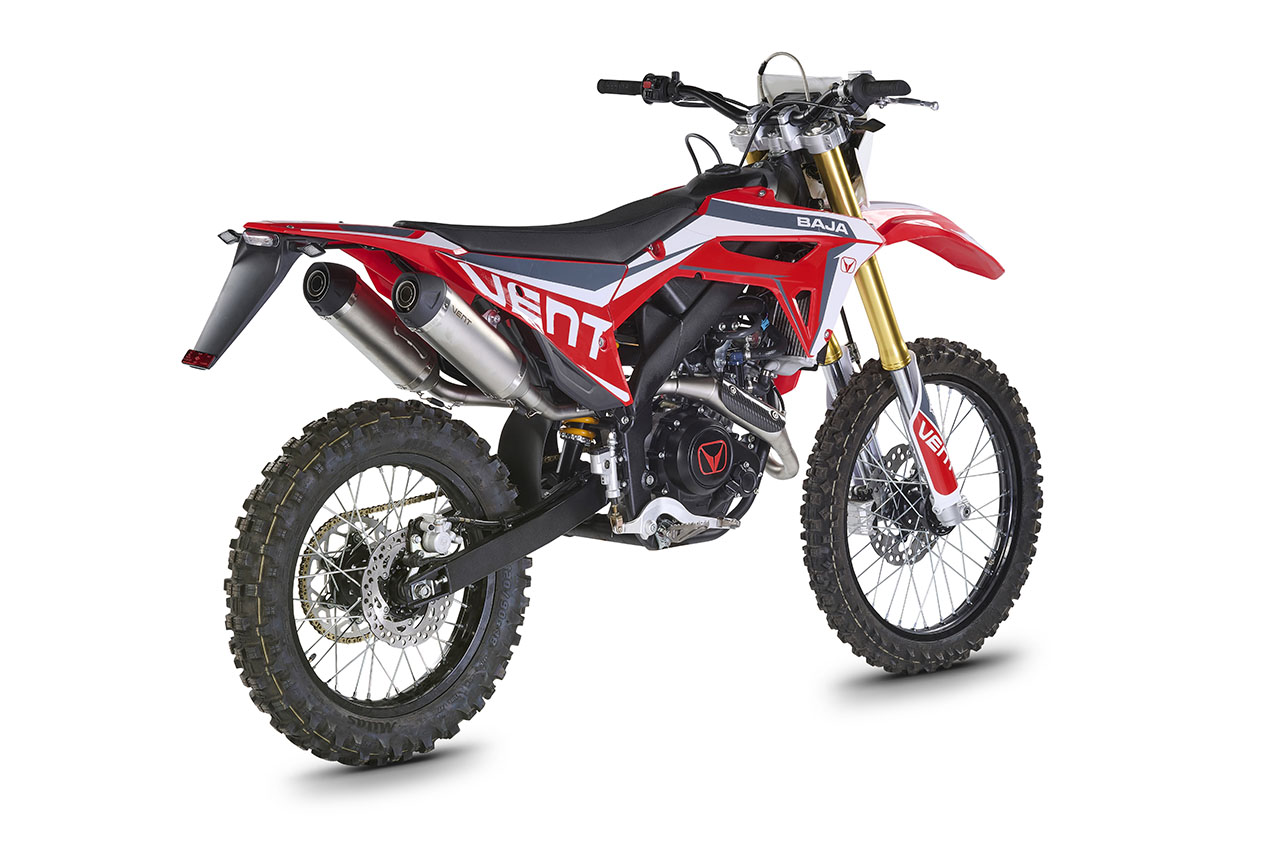 BAJA 125 4T - Red - White