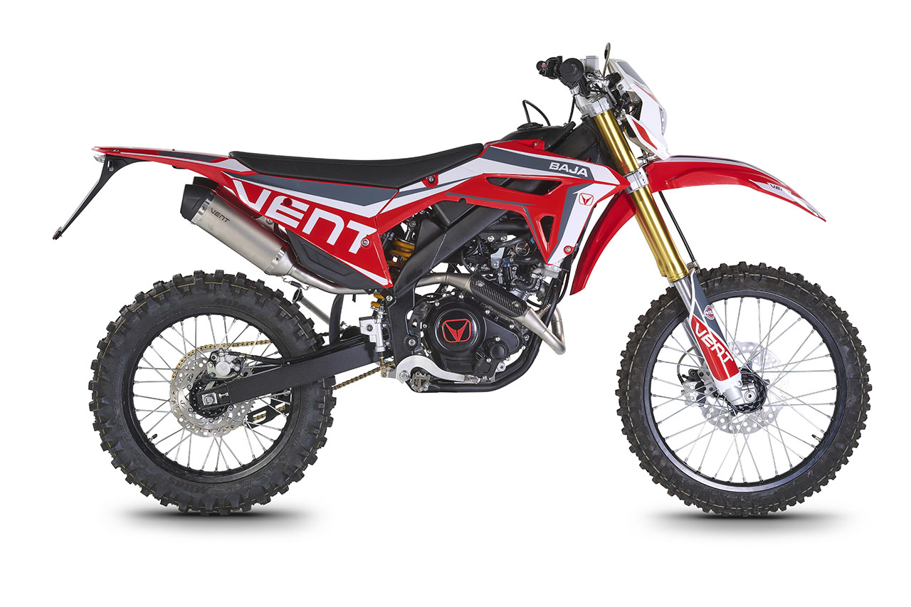 BAJA 125 4T - Red - White