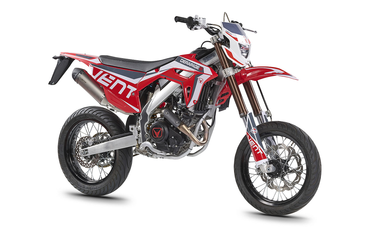 DERAPAGE RR 125 4T - White - Red