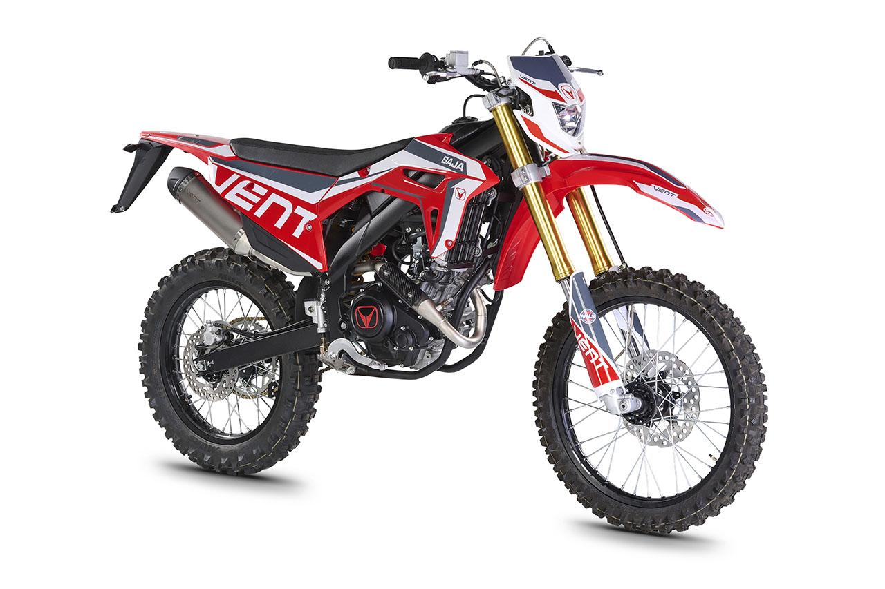 BAJA 125 4T - Red - White