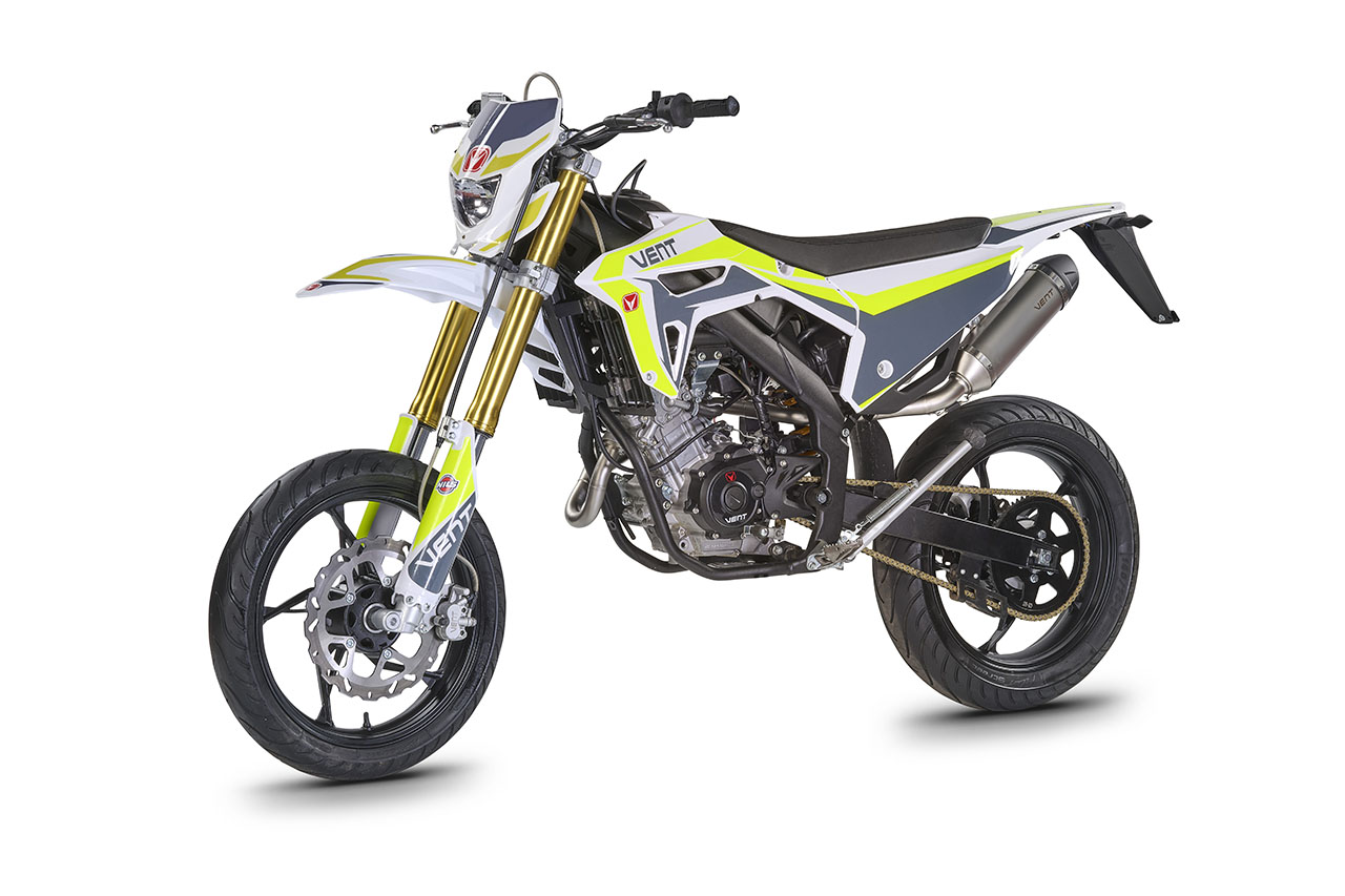 DERAPAGE 125 4T - White - Fluo