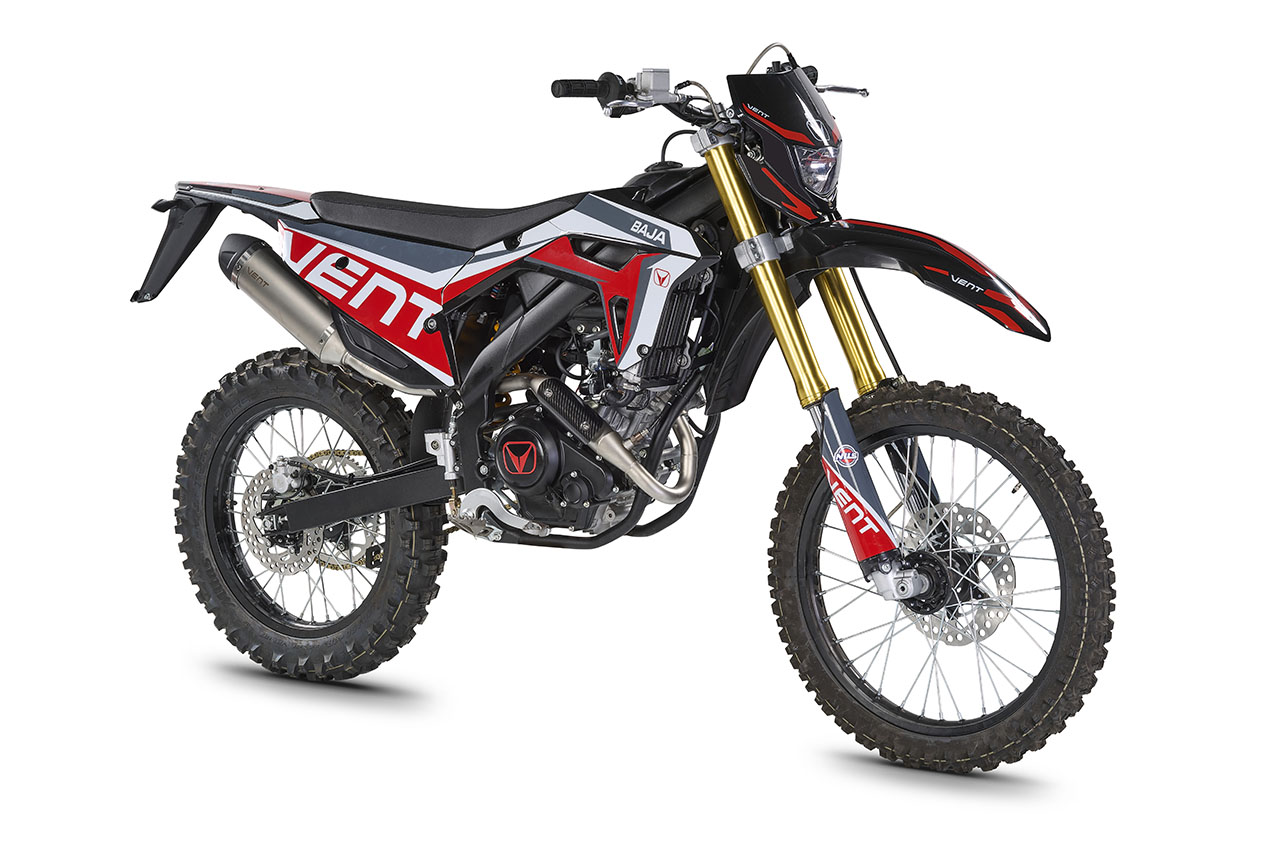 BAJA 125 4T - Black - Red