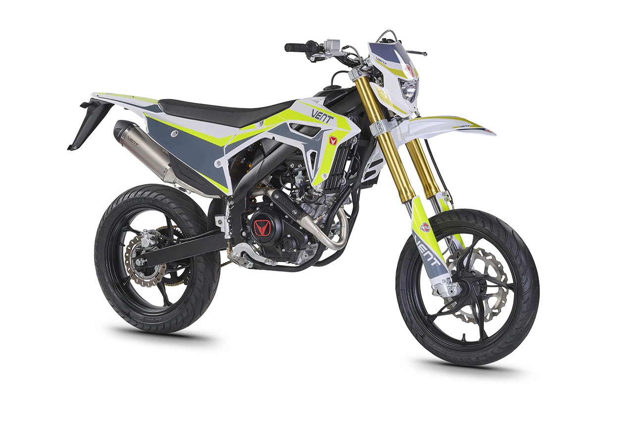 DERAPAGE 125 4T - White - Fluo