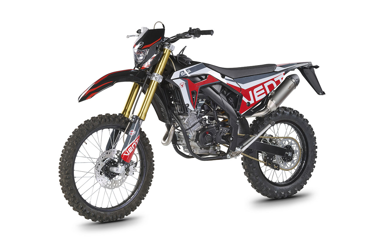 BAJA 125 4T - Black - Red