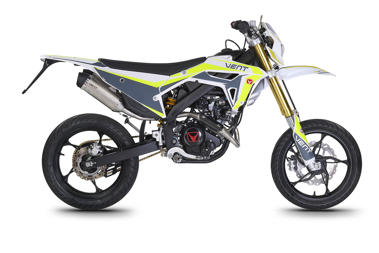 DERAPAGE 125 4T - White - Fluo