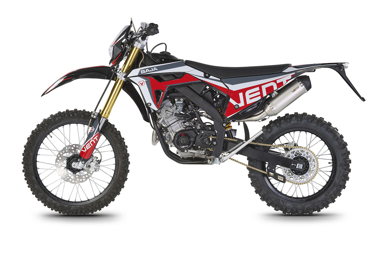 BAJA 125 4T - Black - Red