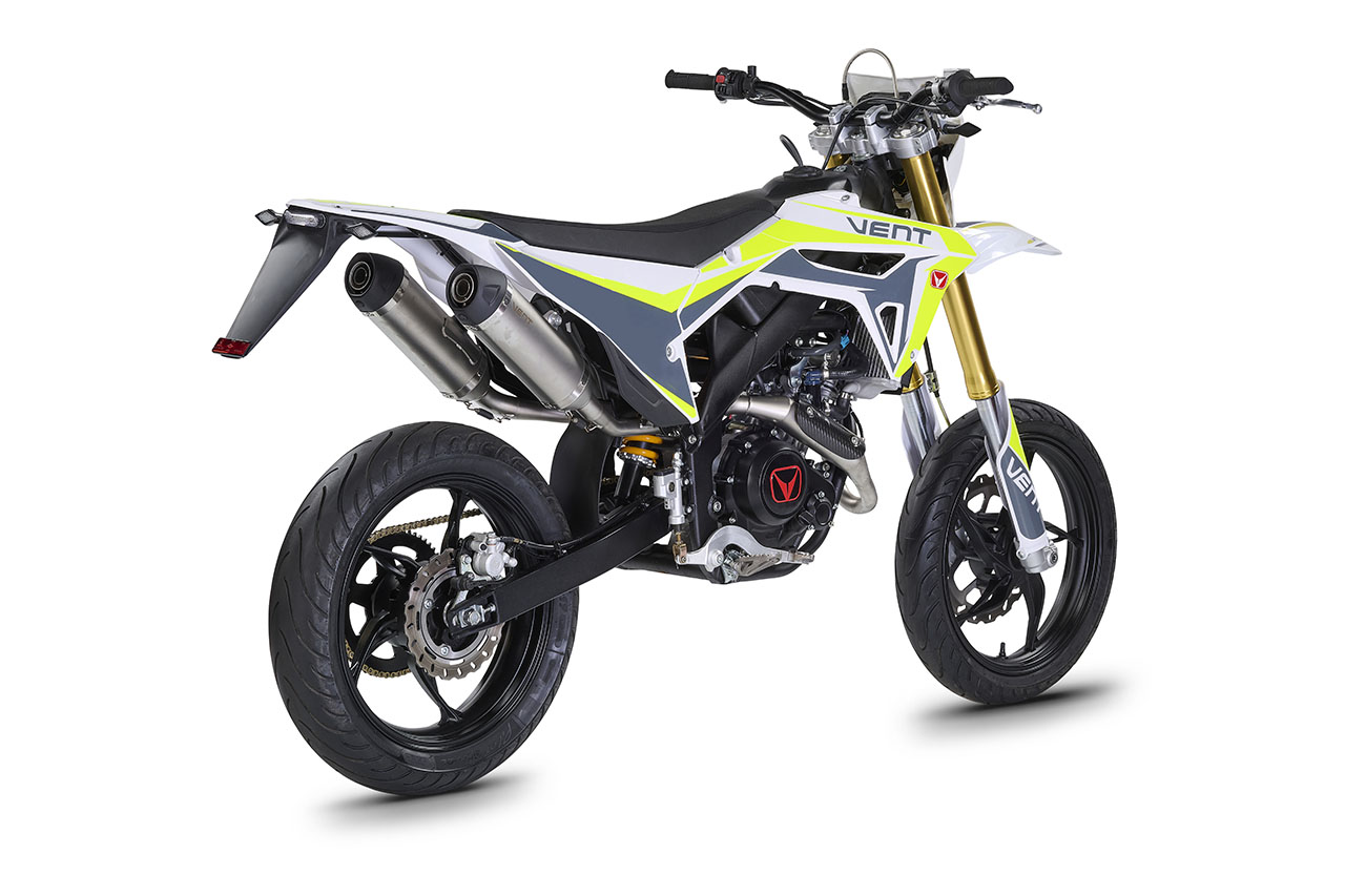 DERAPAGE 125 4T - White - Fluo