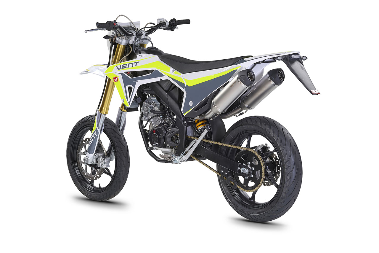 DERAPAGE 125 4T - White - Fluo