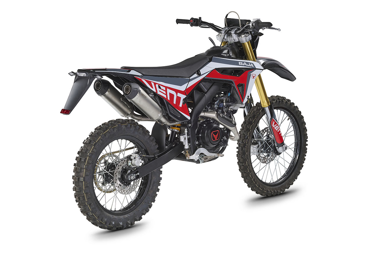 BAJA 125 4T - Black - Red