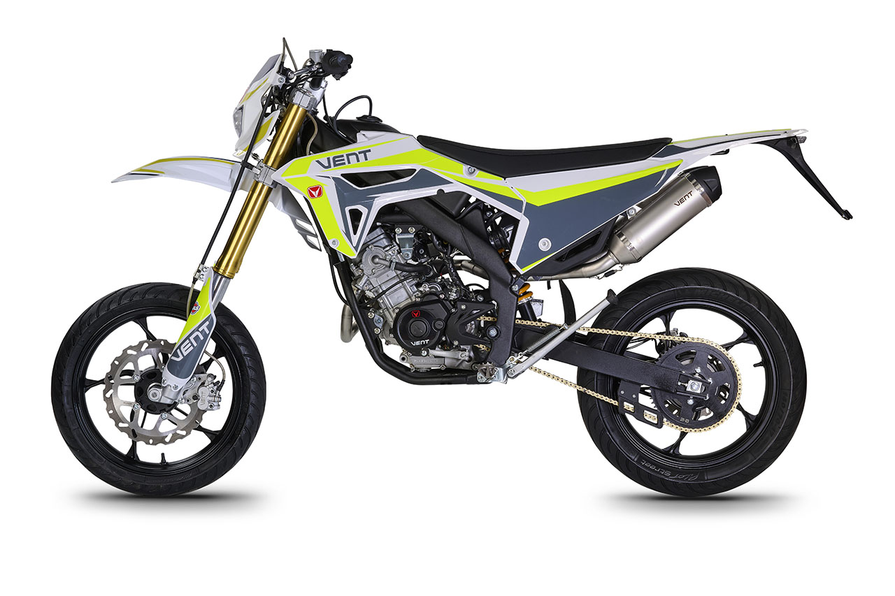 DERAPAGE 125 4T - White - Fluo