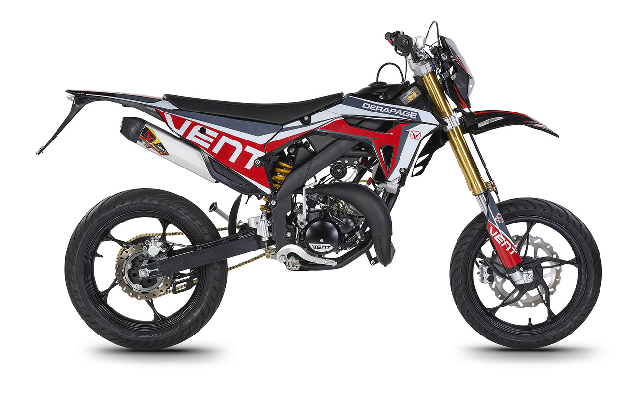 DERAPAGE 50 - Black - Red