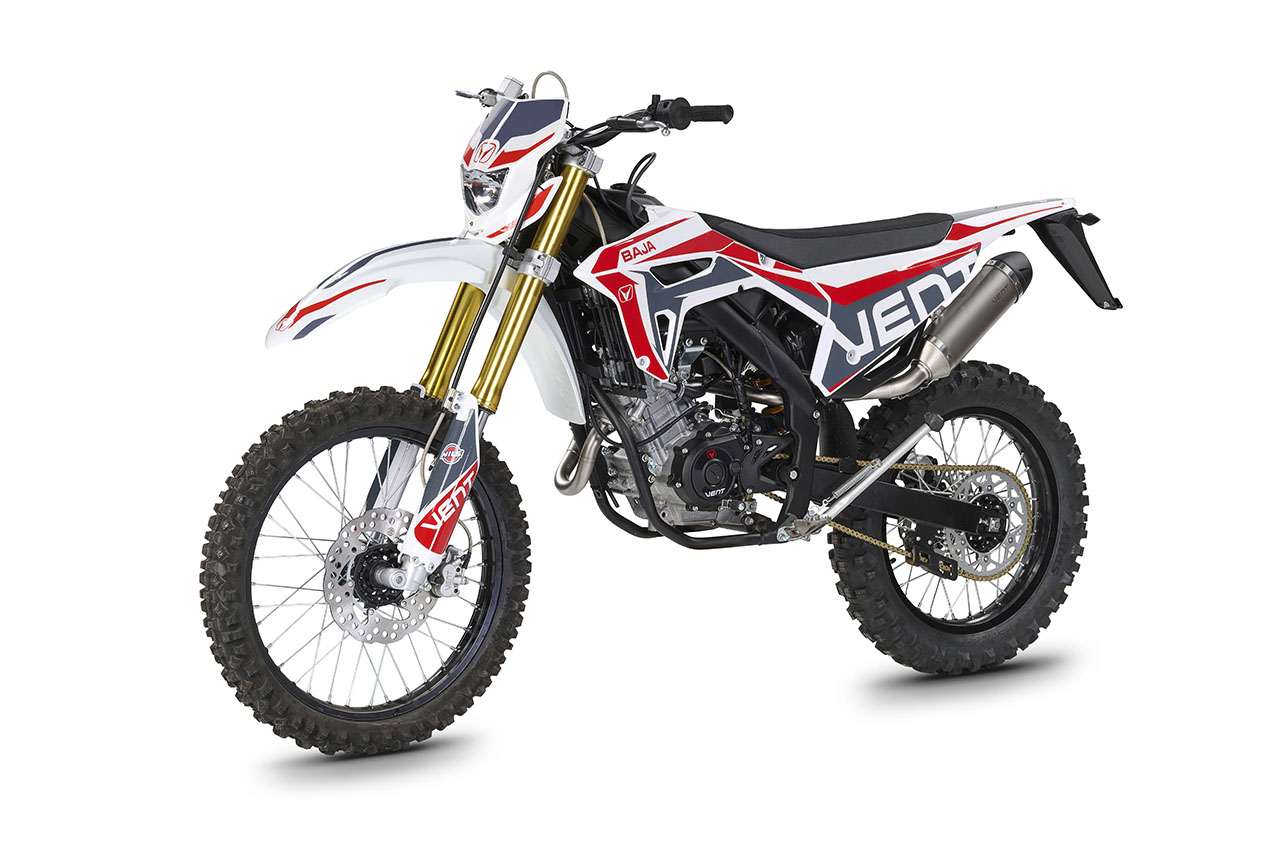 BAJA 125 4T - White - Red