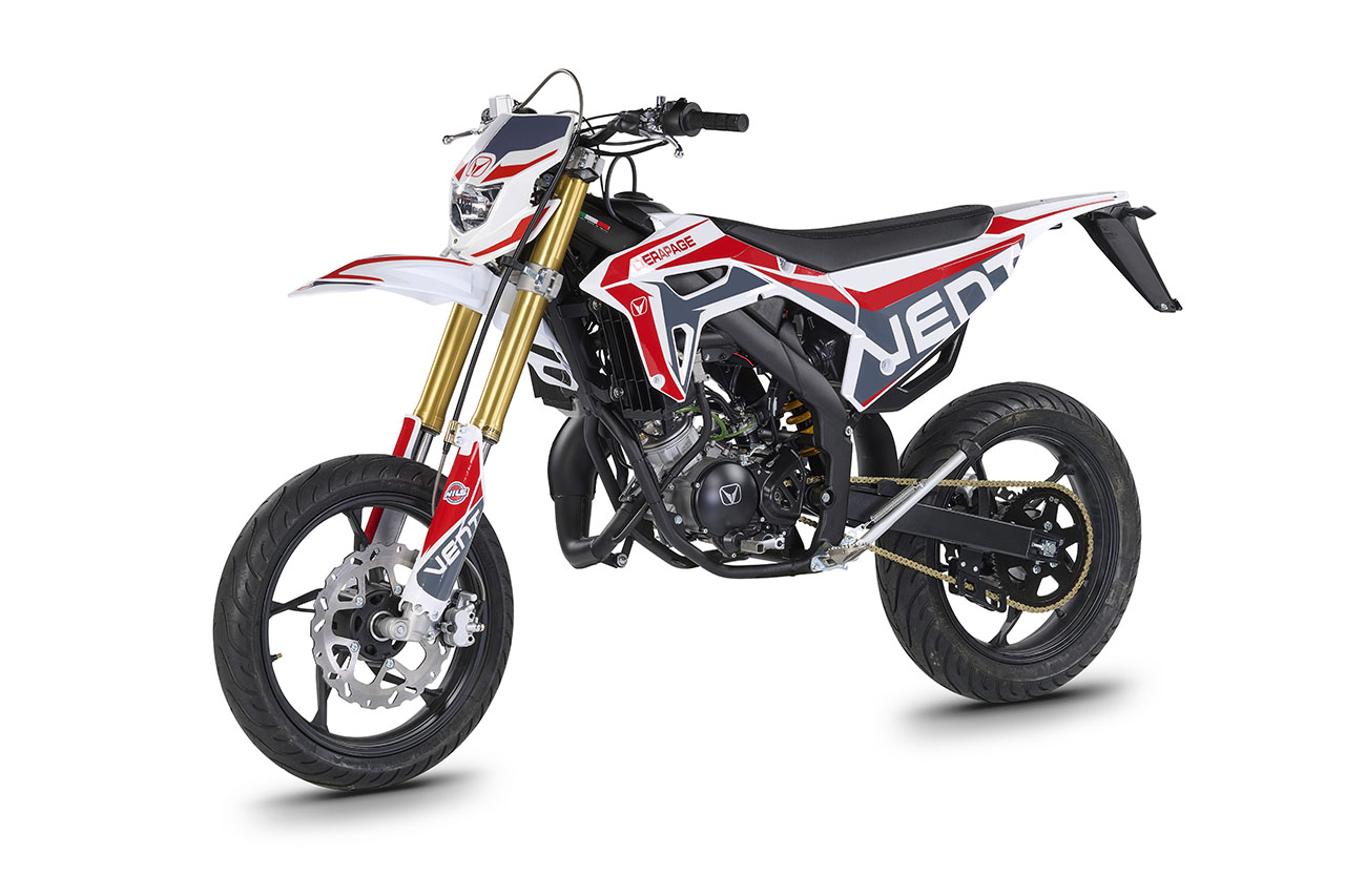 DERAPAGE 50 - White - Red