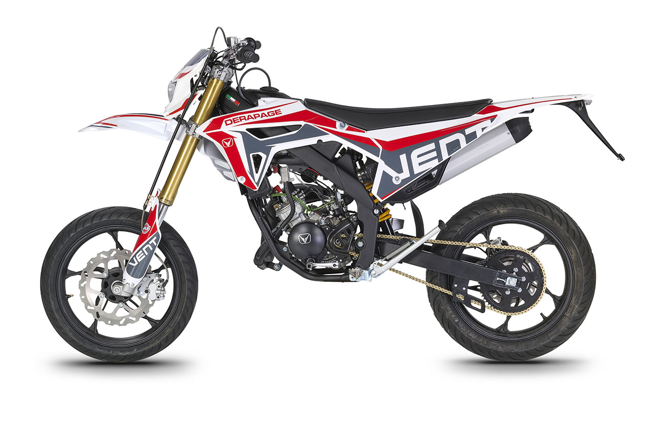 DERAPAGE 50 - White - Red