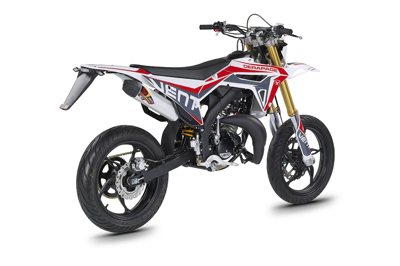 DERAPAGE 50 - White - Red