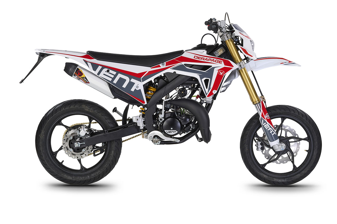 DERAPAGE 50 - White - Red