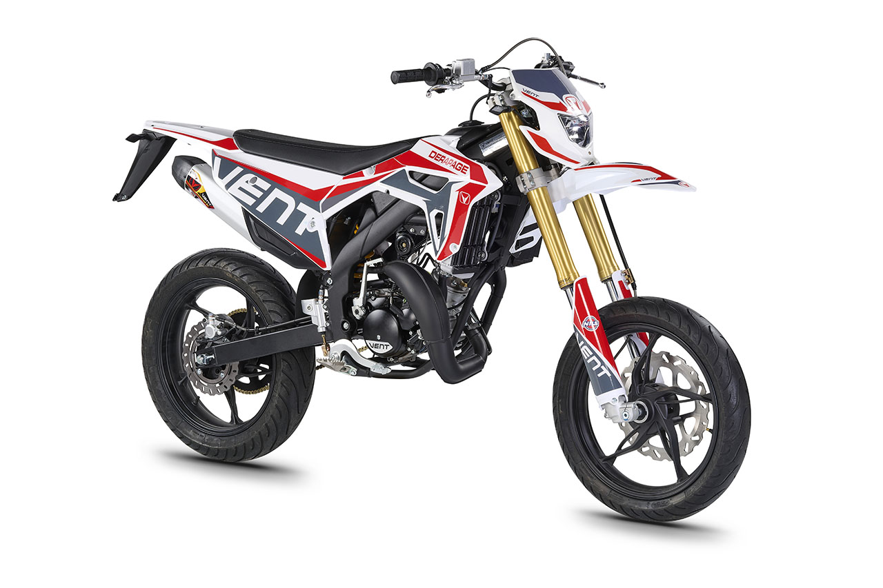 DERAPAGE 50 - White - Red